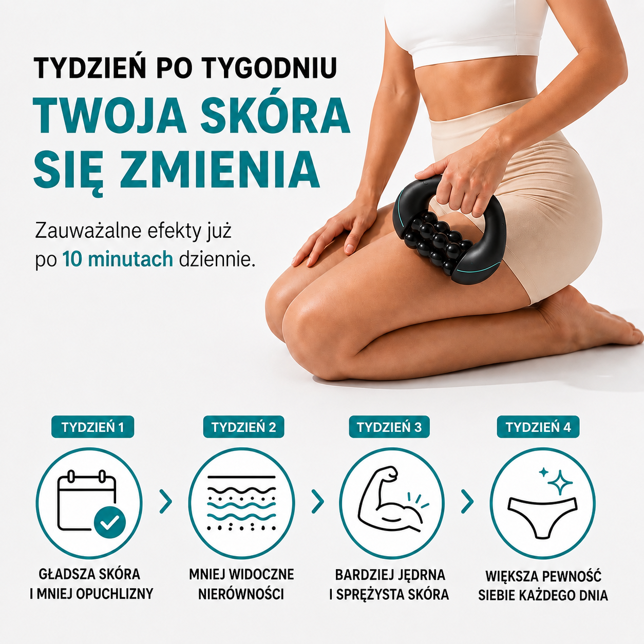 Elektryczny masażer rolkowy SculptRoll™
