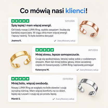 LUMA Ring | Ondersteuning voor je stofwisseling, balans en gewichtsbeheersing