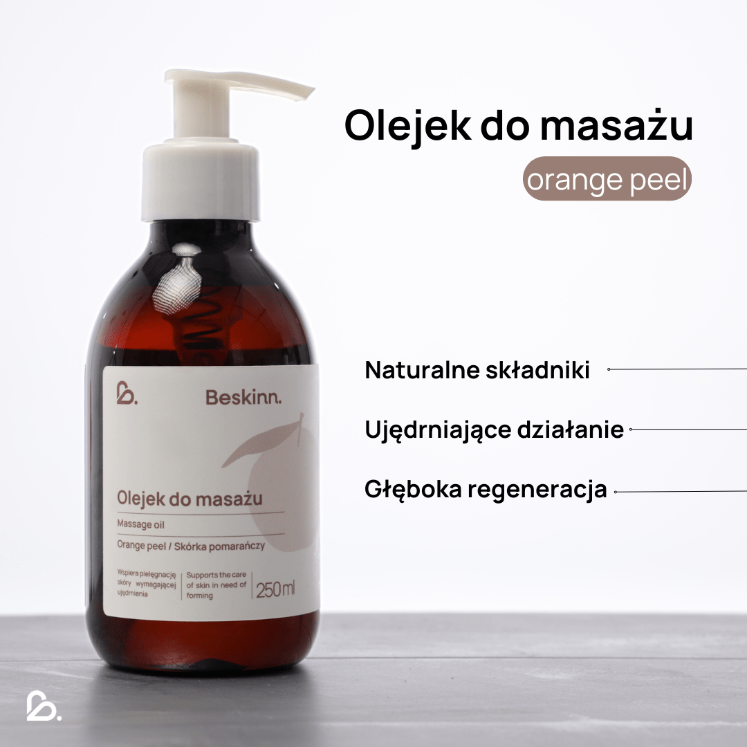 Olejek do masażu | orange peel - Beskinn